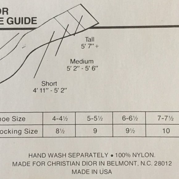 Vintage Christian Dior Stockings - 4 pairs total - Picture 3 of 8